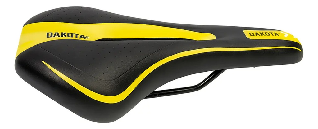Asiento Bicicleta Antiprostatico Dakota As01 Super Gel Color Amarillo