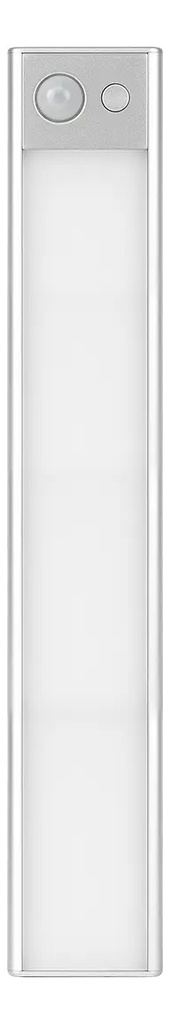 Barra De Luz Led Sensor Movimiento Recargable 40x4cm Dakota Fría Cálida Neutro Dimerizable Nivel De Brillo Ajustable Blanca, Fría, Cálida