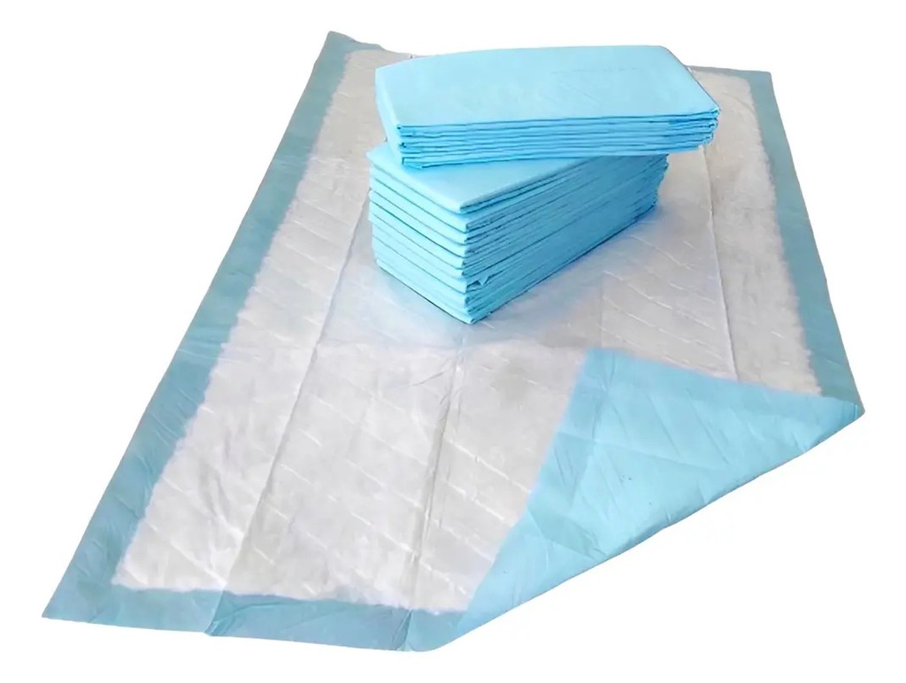 Pañales Paños Super Absorbentes Entrenamiento Mascota Celeste