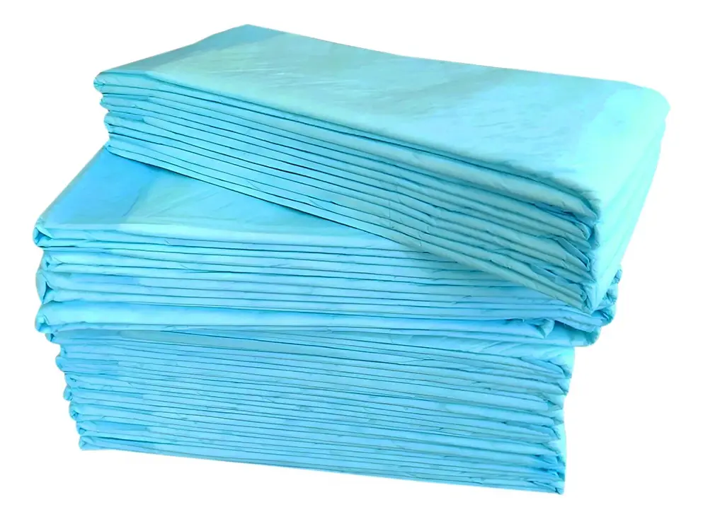 Pañales Paños Super Absorbentes Entrenamiento Mascota Celeste