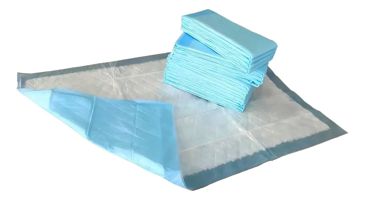 Pañales Paños Super Absorbentes Entrenamiento Mascota Celeste