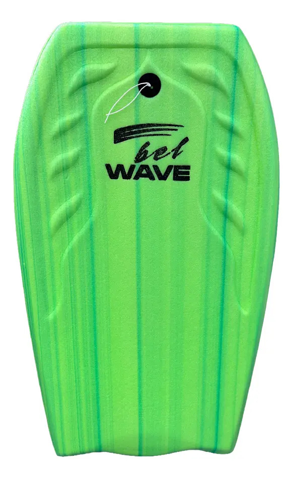 Combo X2 Tabla Barrenador Niños Bodyboard 58cm Playa Surf Bel 30000 Color Verde + Pita De Regalo Verdex2