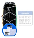 Cadenas Para Nieve Cd255 Con Accesorios Incluidos