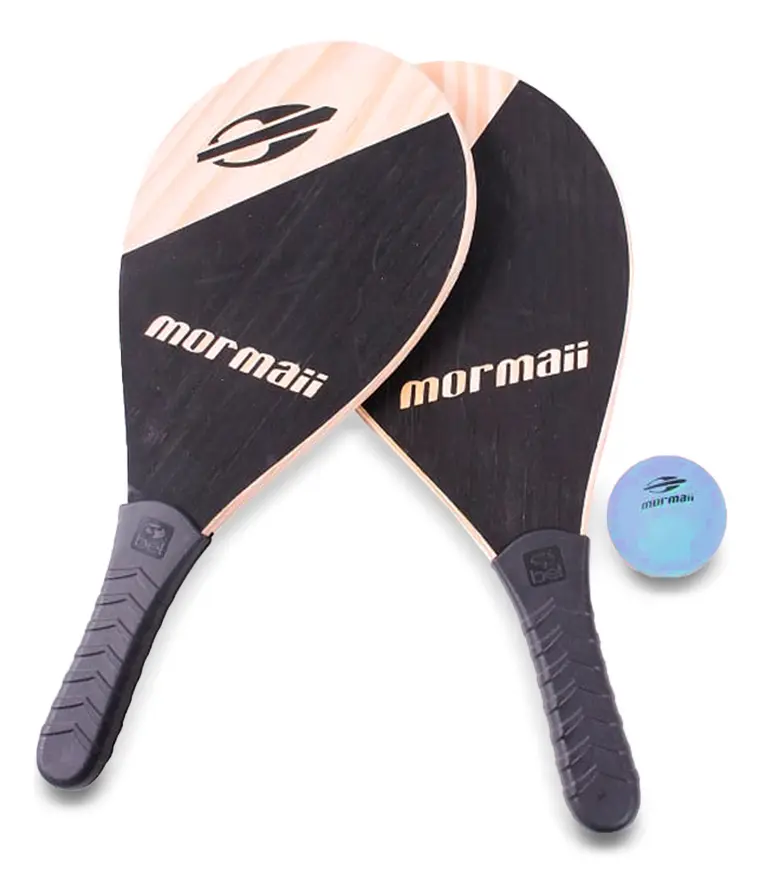 Kit Paleta De Pádel Con Pelota Bel Mormaii 481800 Color Negro