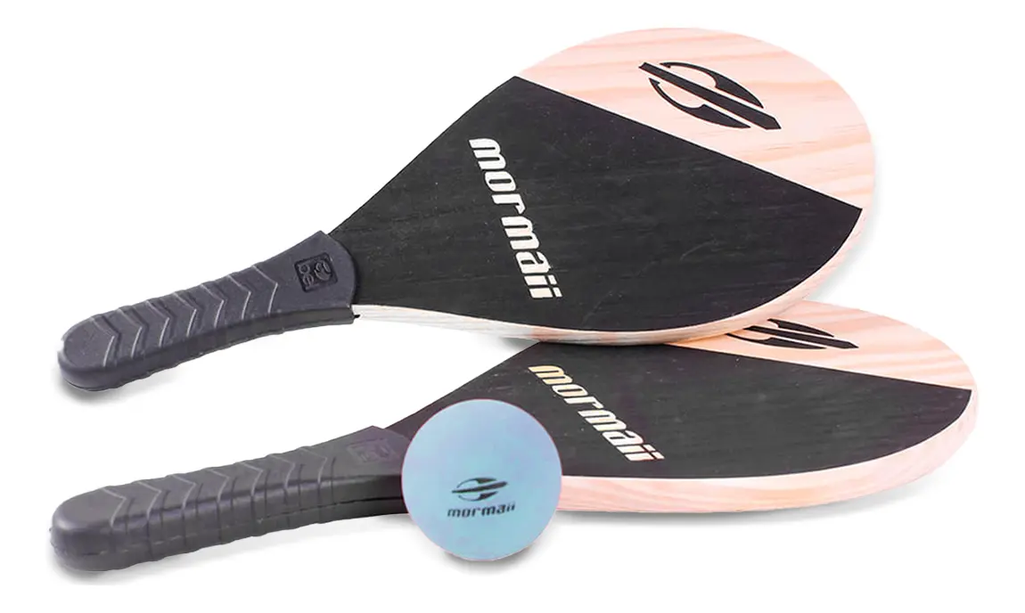 Kit Paleta De Pádel Con Pelota Bel Mormaii 481800 Color Negro