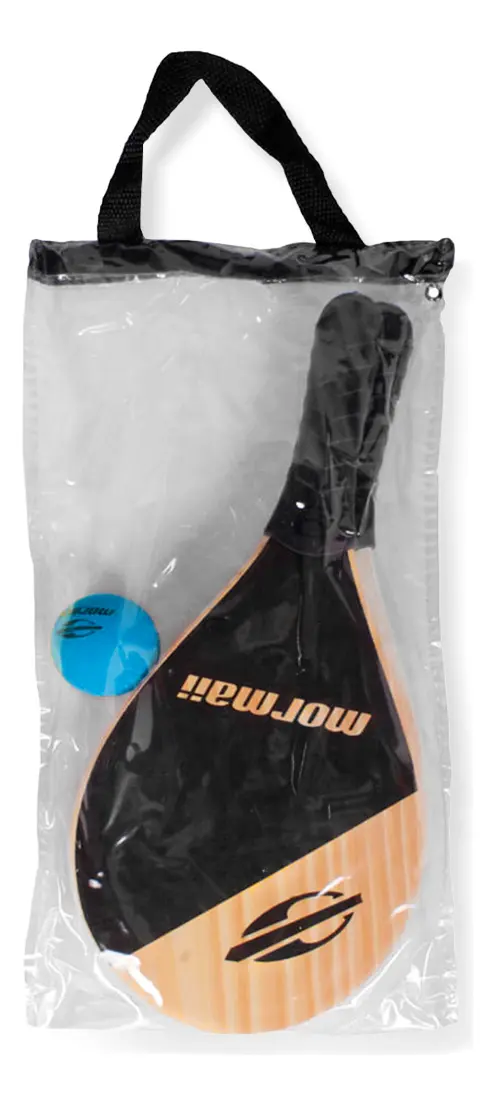 Kit Paleta De Pádel Con Pelota Bel Mormaii 481800 Color Negro