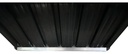Cobertizo Exterior Dakota 182x150x75 Cm Depósito Metálico Acero Galvanizado Caseta De Jardín Con Puerta Y Cerrojo Negro