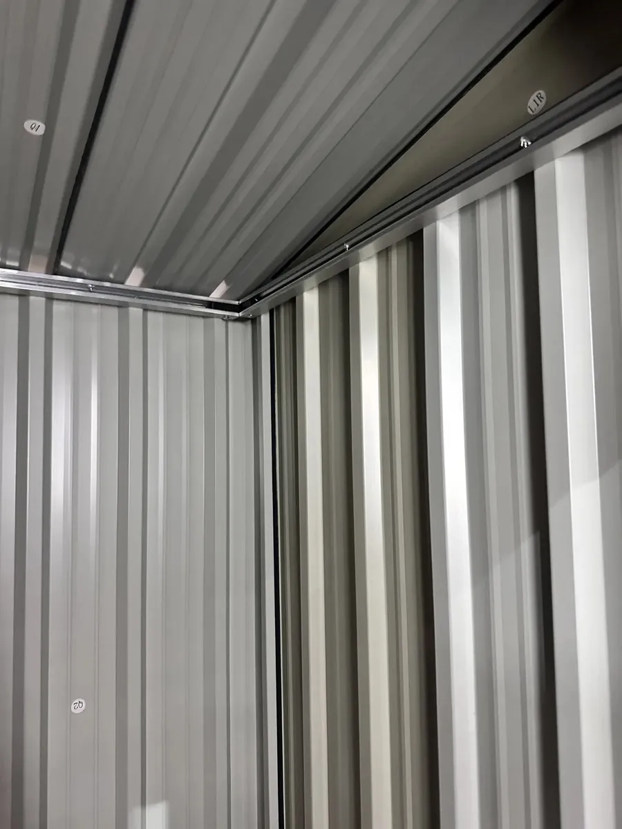 Cobertizo Exterior Dakota 182x150x75 Cm Depósito Metálico Acero Galvanizado Caseta De Jardín Con Puerta Y Cerrojo Negro