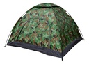 Carpa 4 Personas Dakota Automática 200x200x135cm Color Verde Militar