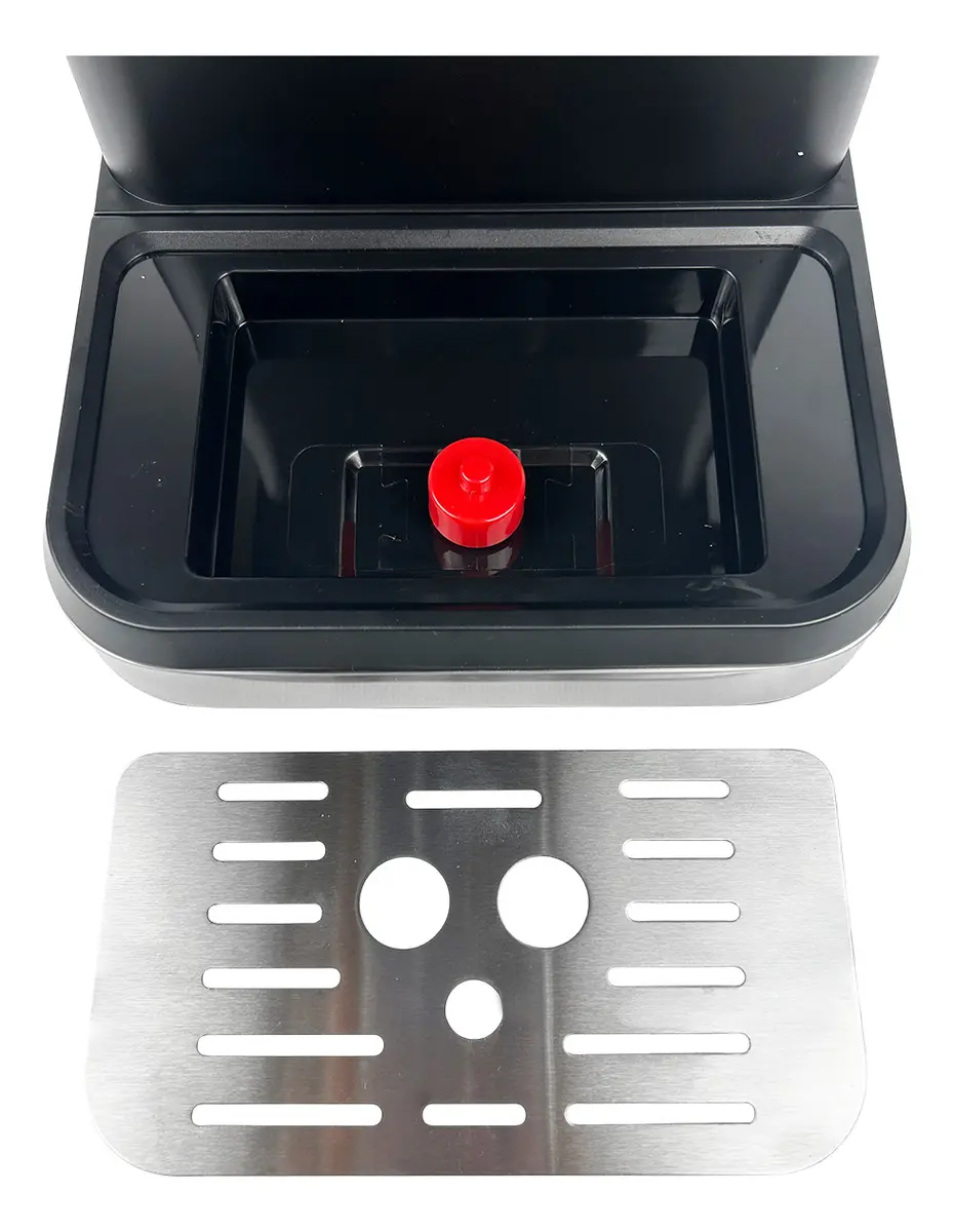 Cafetera Expresso 2 En 1 Dakota Con Espumador 20 Bares 1,5l Color Plateado