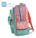 Mochila Infantil De Espalda Dakota Color Verde/ Rosa
