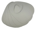 Set X 6 Individuales + 6 Posavasos De Mesa Dakota Porta Cubierto Pvc Deco Lavable Color Cemento