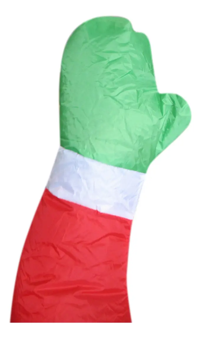 Adorno Muñeco De Navidad Papa Noel Inflable 1,80 Metros Dakota Color Rojo