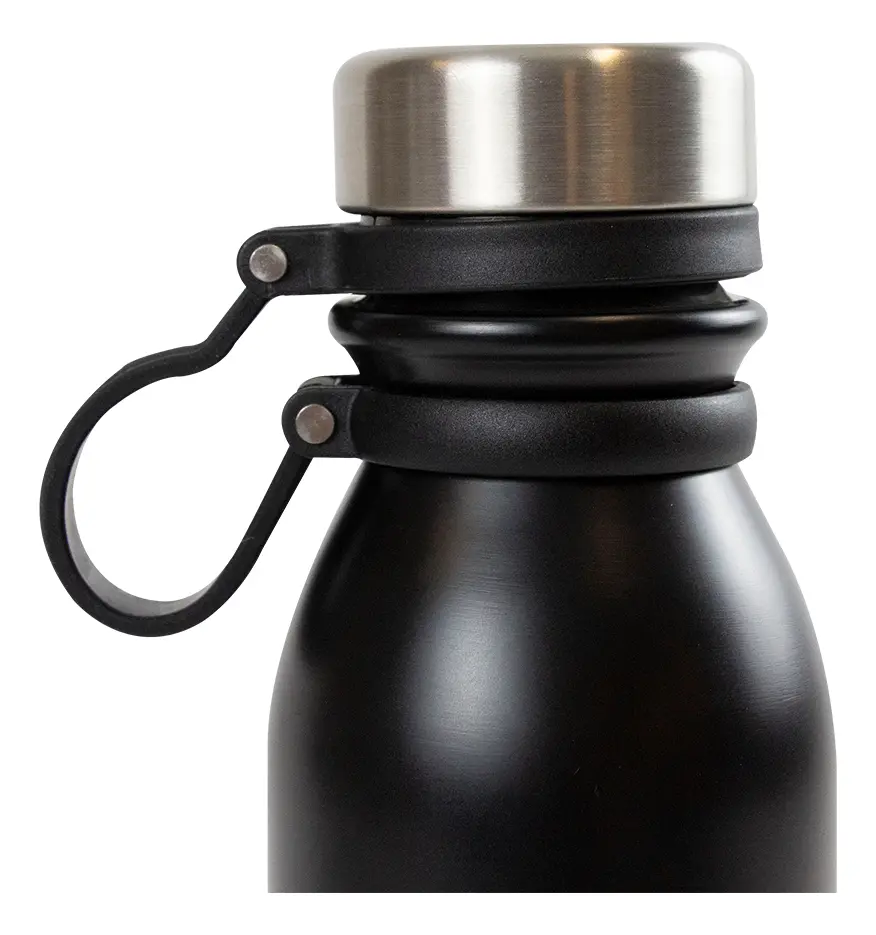 Botella Térmica Deportiva Dakota Acero Inoxidable 600ml Color Negro