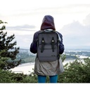 Mochila Carry On De Viaje Reforzada Dakota Impermeable Color Gris 2 Neceser De Regalo