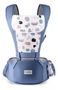 Mochila Fular Porta Bebe Canguro Multifuncional Dakota Color Azul Azul