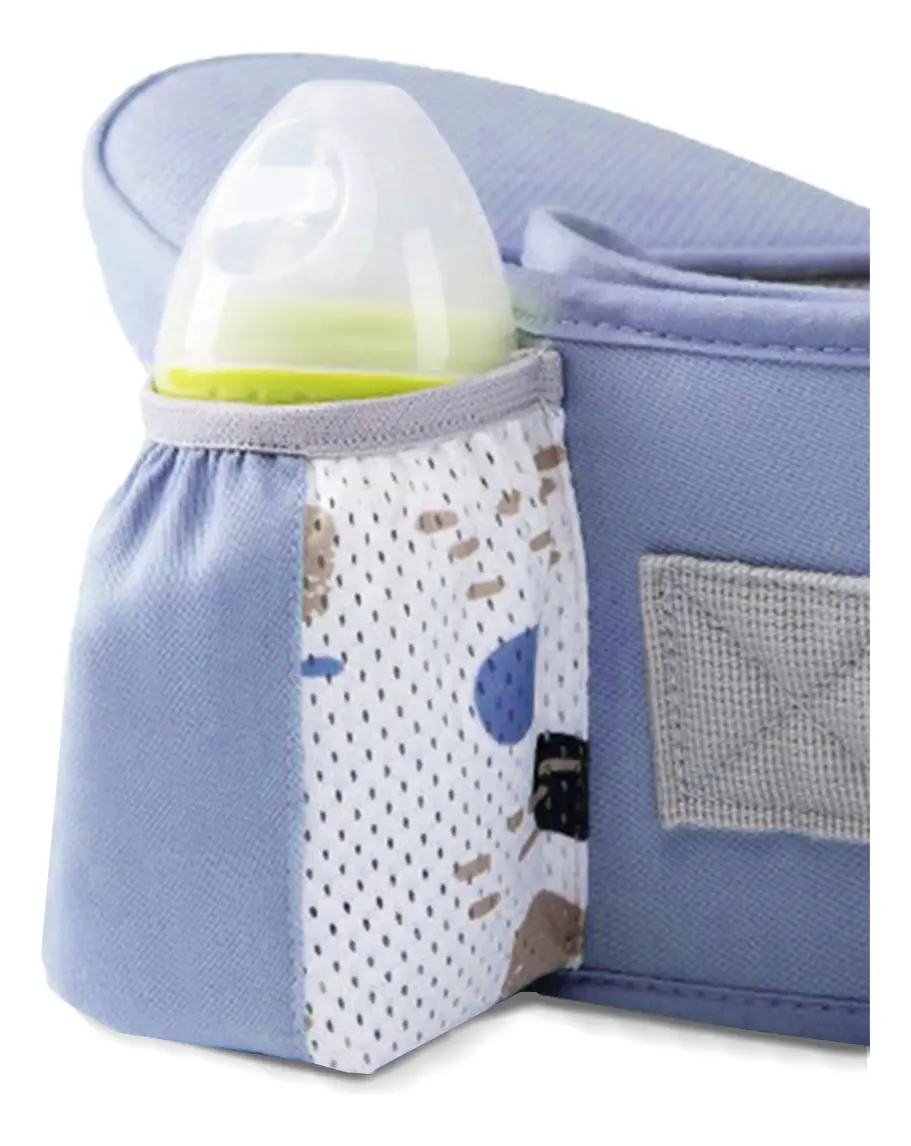 Mochila Fular Porta Bebe Canguro Multifuncional Dakota Color Azul Azul
