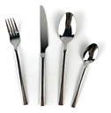 Set X24 Cubiertos Acero Inoxidable Dakota Color Plateado