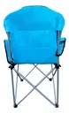 Combo 2 Sillas Director Camping Dakota 130 Kg Reforzada Pesca Caza Con Bolso Azul-gris