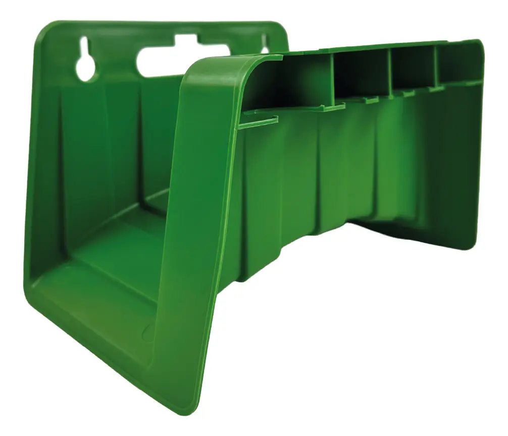 Manguera De Riego 15 Mts Dakota Flexible 1/2  Diámetro Presión Reforzada Con Soporte Negro