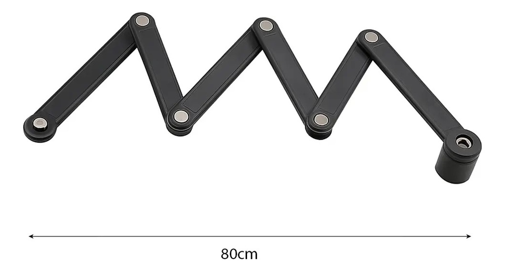 Cadena De Seguridad Para Bicicleta Dakota Negro