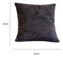Dakota Alm-liv002 Gris Oscuro Texturizado