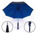 Paraguas Automatico 70cm Negro/Azul PAR-AUT-002