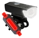 2218 LUZ BICICLETA DELANTERA + TRASERA USB