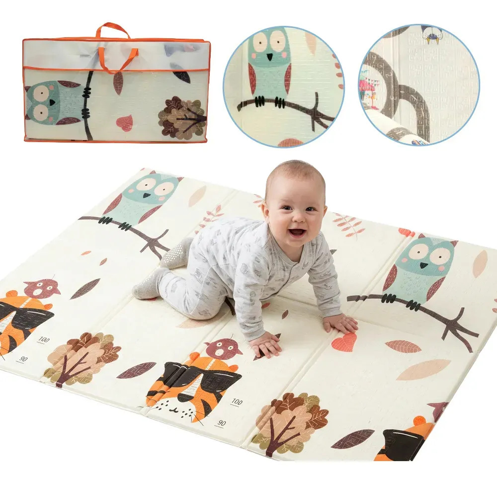 Alfombra Antigolpes para Bebes 5 Elefante/Panda ALF08