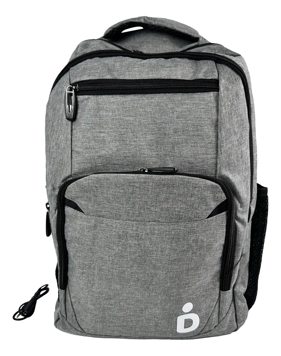 BAG012 GRIS MOCHILA EJECUTIVA