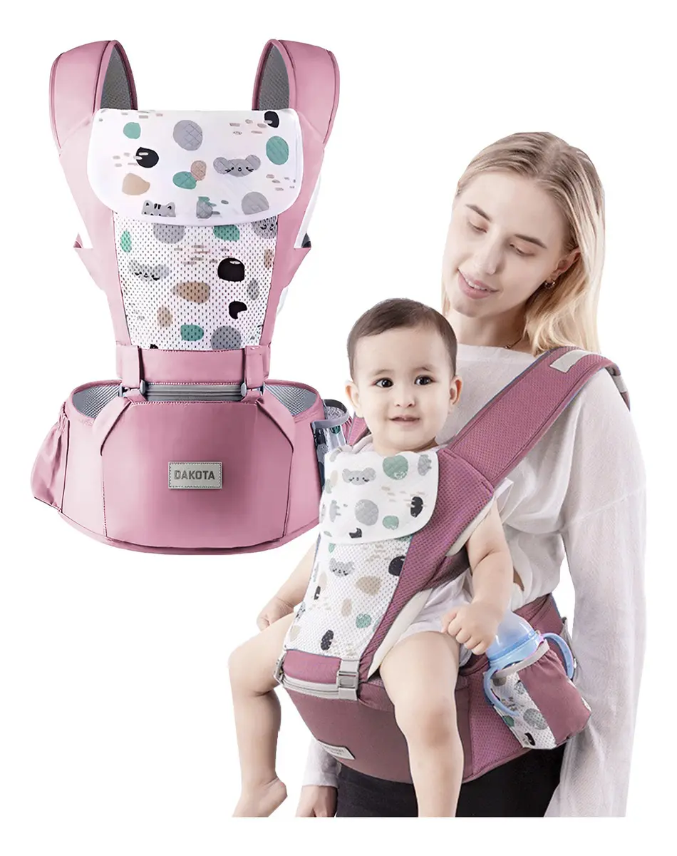 [BBFU01 ROSA - 714604086024] Mochila Fular Rosa Bebé BBFU01