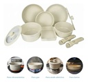 CAC002 SET CACEROLAS MANGO DESMONTABLE 10 PIEZAS