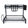 Escurridor Platos Doble Negro Mate EP50