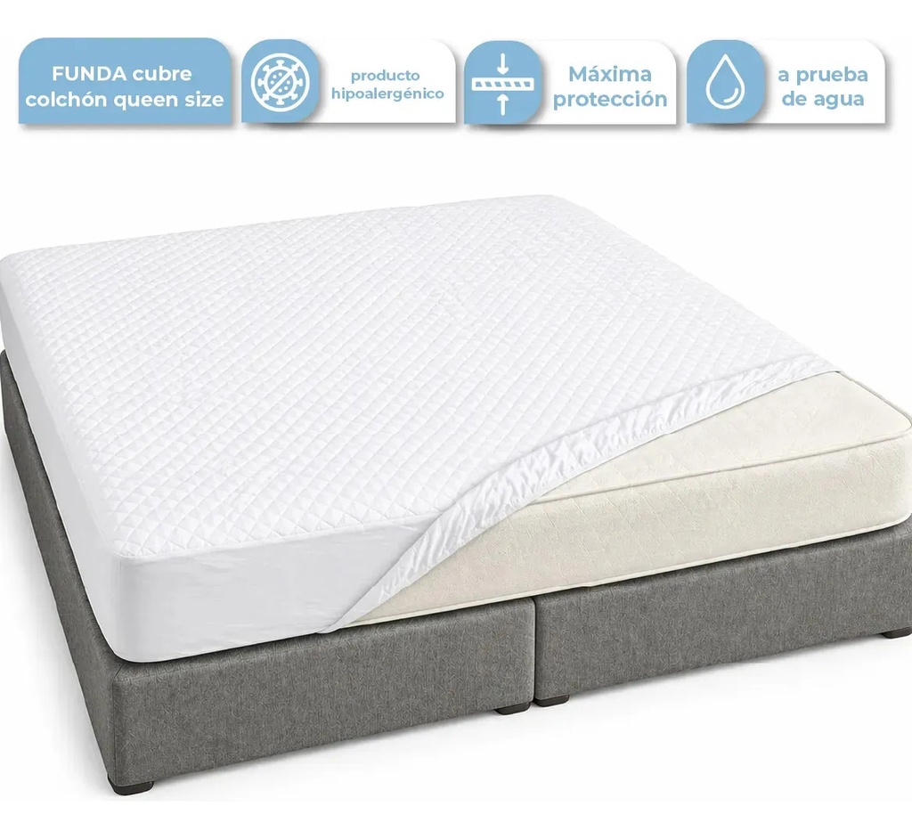 Funda Cubre Colchon Queen FCC001