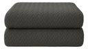FRA340G- FRAZADA 200X230 GRIS CLARO