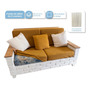 Funda Sillon 2 Cuerpos Marrón FS2C001
