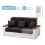 Funda Sillon 2 Cuerpos Negro FS2C001