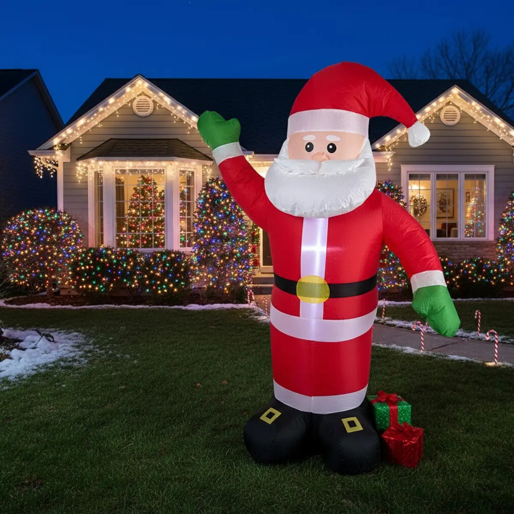 [INFPAPNOEL001 - 714604478911] Inf Pap Noel 001 Papa Noel Inflable con Luz INFPAPNOEL001