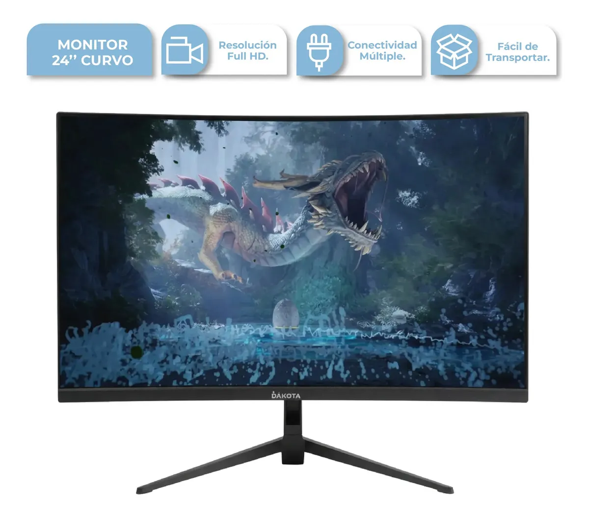 [MP24-FHD-CURVA] MP24 - MONITOR 24" PANTALLA CURVA FHD