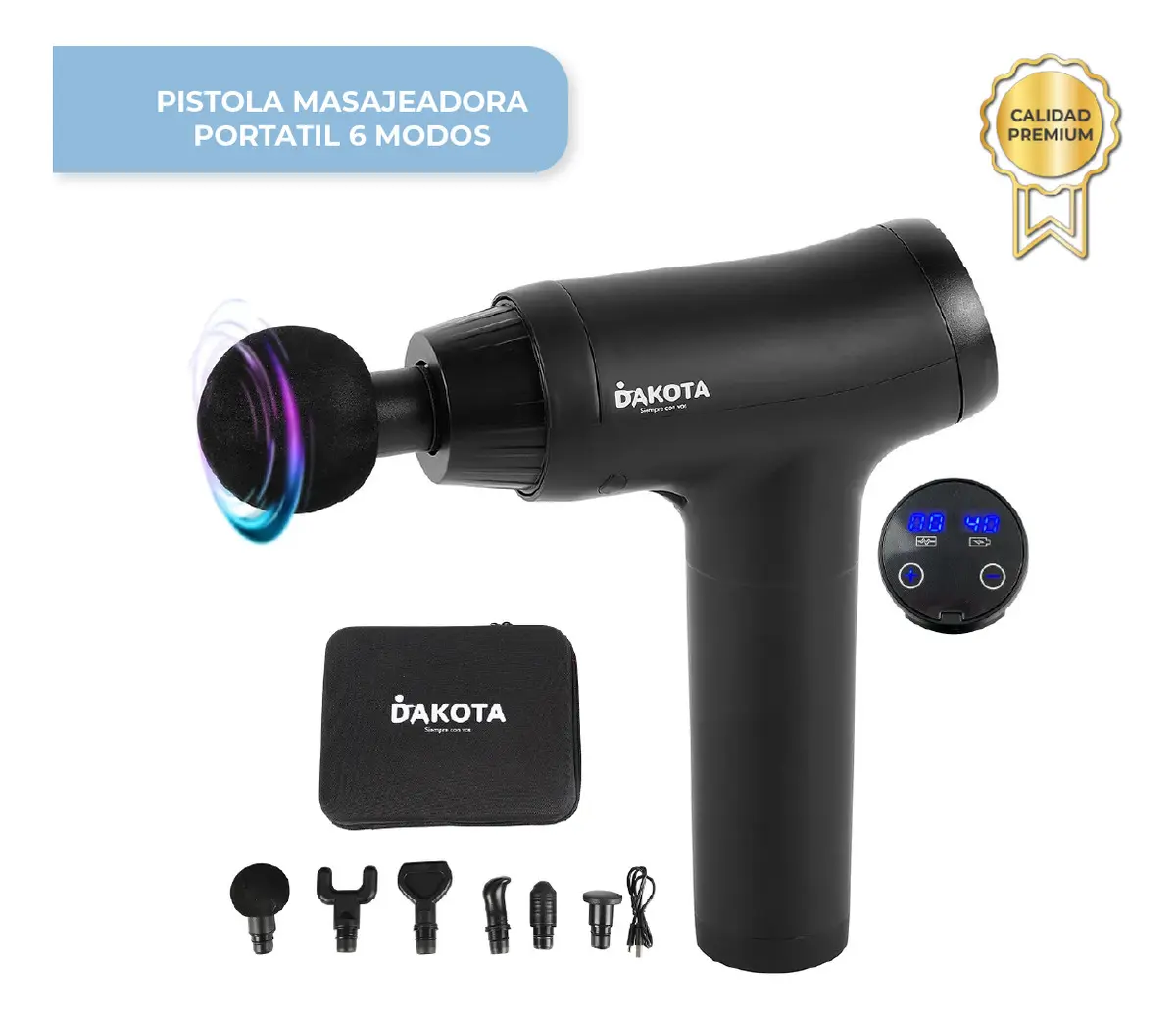 Pistola Masajeadora Salud PMAS04