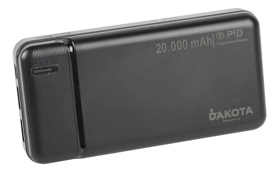 [PWB021 - 727373187298] PWB021 POWERBANK 20000 MAH NEGRO