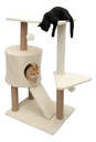 RAS004 RASCADOR DE GATOS CON TOBOGAN