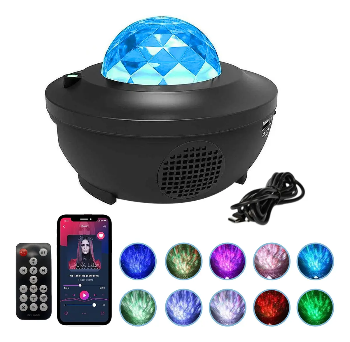 [RGB001 - 714604086703] RGB001 PROYECTOR RGB CON BLUETOOTH
