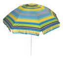 Sombrilla Diam 260cm x Alto 240cm Verde con Celeste SP2060