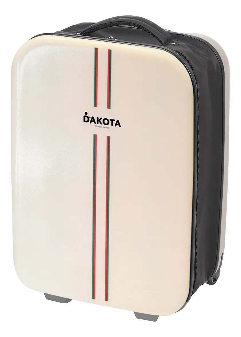 [VP28 BEIGE - 763571857694] Valija Plegable 28 Carry On Monobag By Dakota Mediana Ruedas Deluxe Color Beige