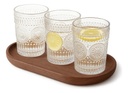 VAS004 PACK X 6 VASOS TRANSPARENTES