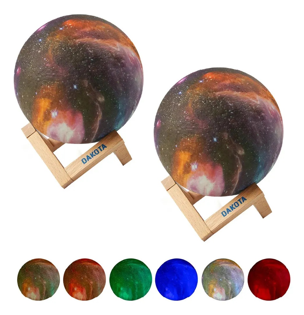 Combo 2X Esfera Galaxia LED USB GAL01