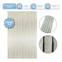Combo Gris con Dorado Revestimiento Wpc Simil Madera 3XWPC001