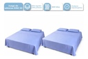 COMBO X2 SABANAS SAB-KING-001 AZUL