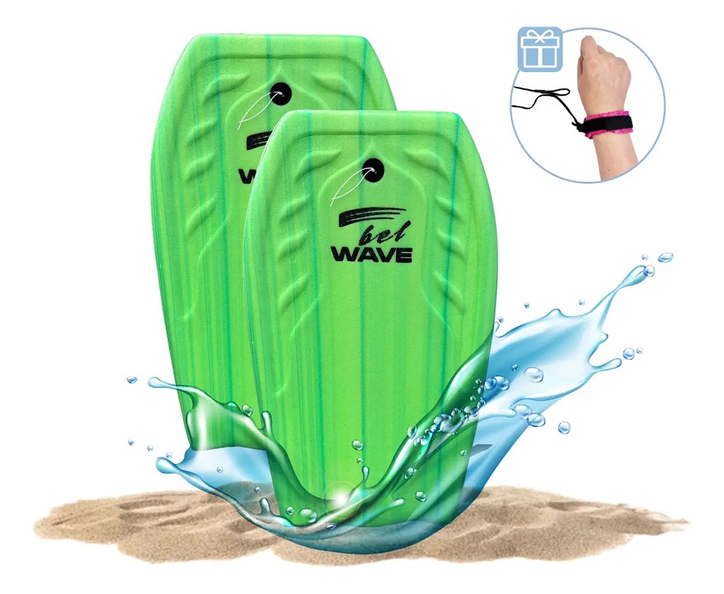 Combo X2 Tabla Bodyboard 58cm Verde